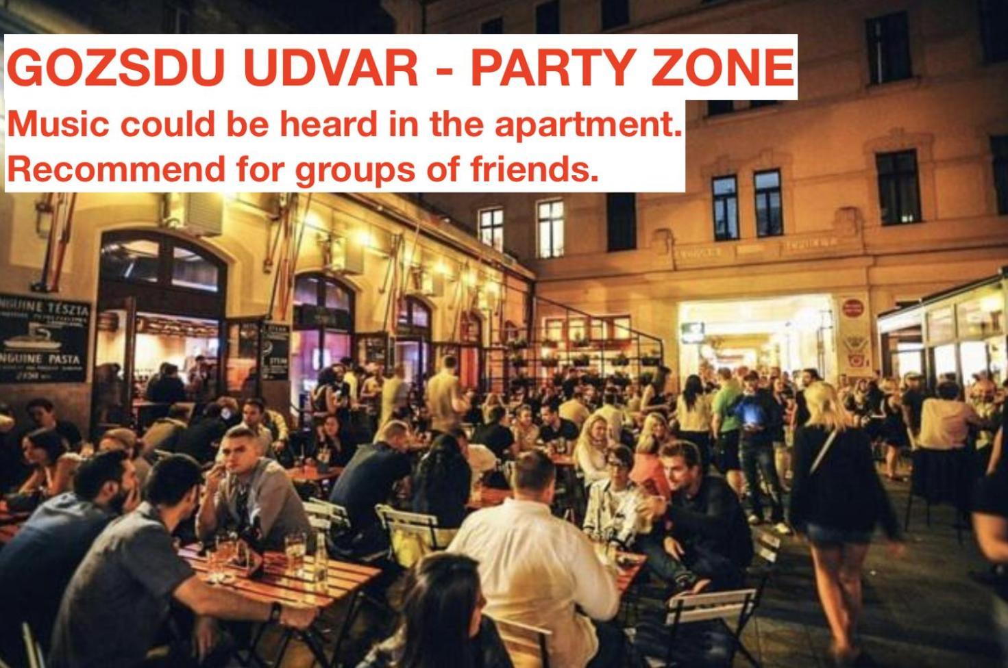 Apartment At Gozsdu Courtyard #Partyzone #Downtown #Freeparking Budapešť Exteriér fotografie